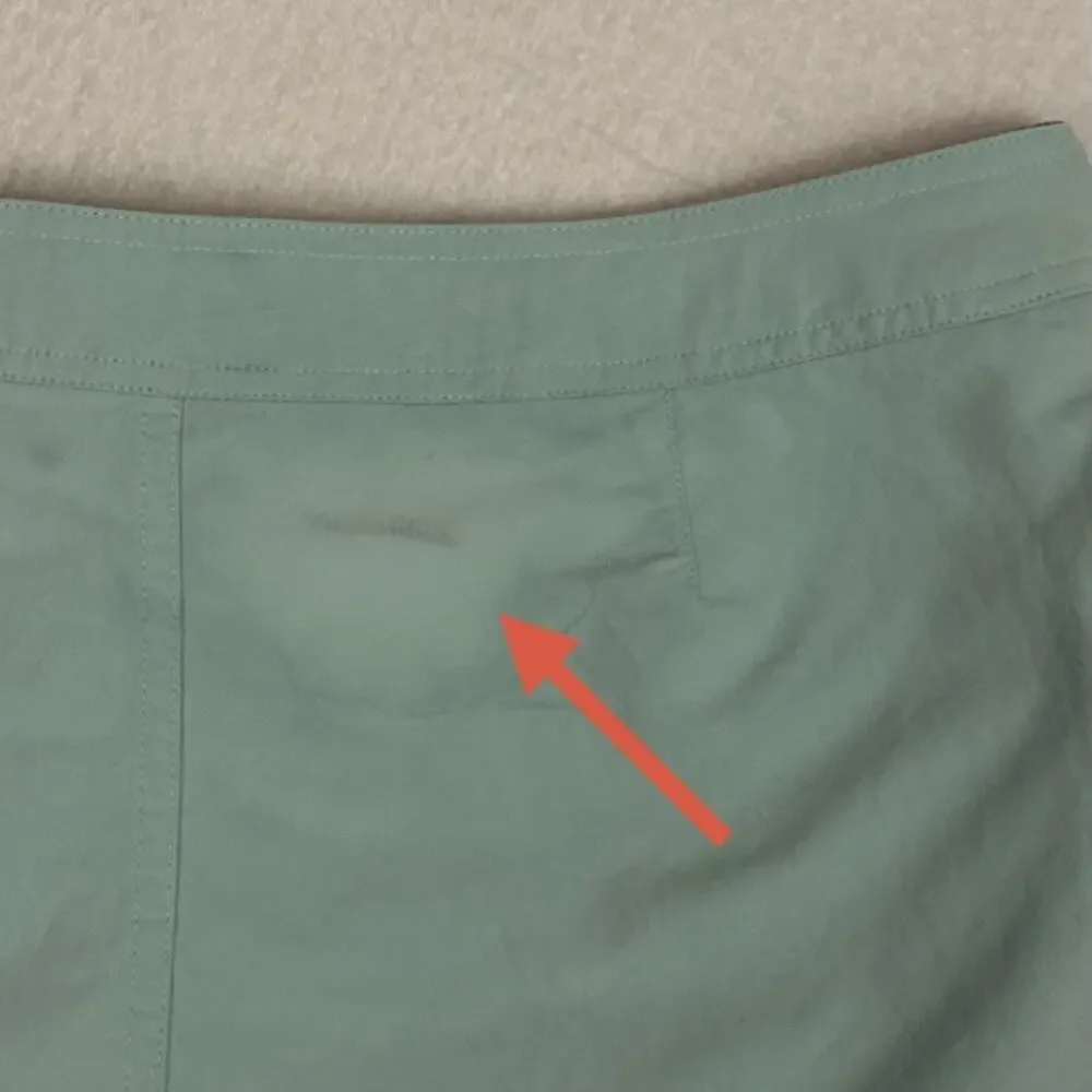 Patagonia Wavefarer Boardshorts Mens 34 Skiff Blue Nylon Surf Swim Shorts